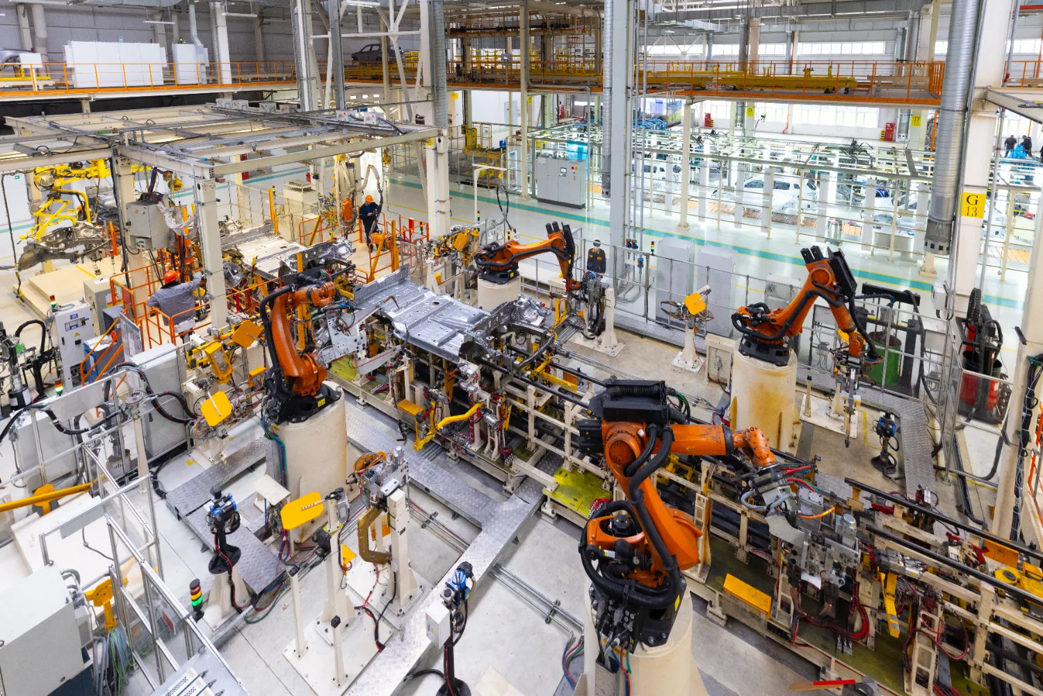 Motors for automation systems that manage operations in production lines